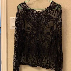 HAVE Floral Lace Shirt